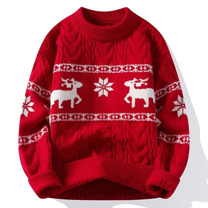 Frosty Reindeer Christmas Sweater