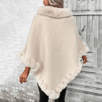 Becca™ Soft Weave Poncho Sweater