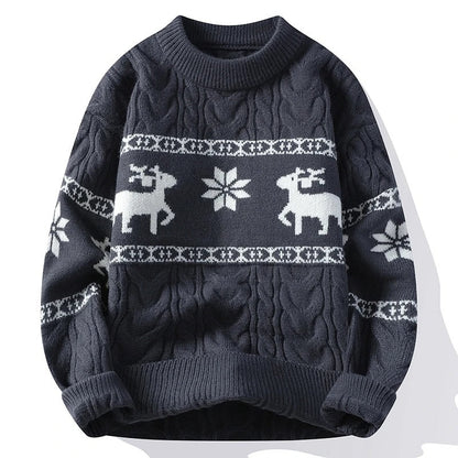 Frosty Reindeer Christmas Sweater