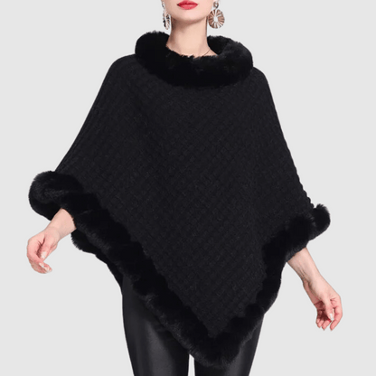 Becca™ Soft Weave Poncho Sweater