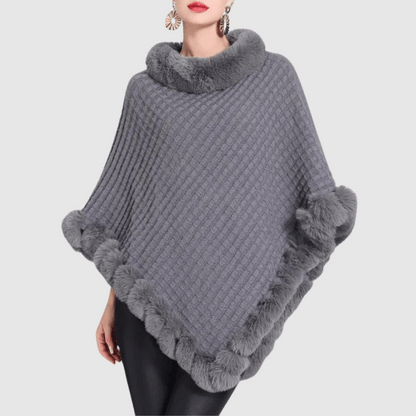 Becca™ Soft Weave Poncho Sweater