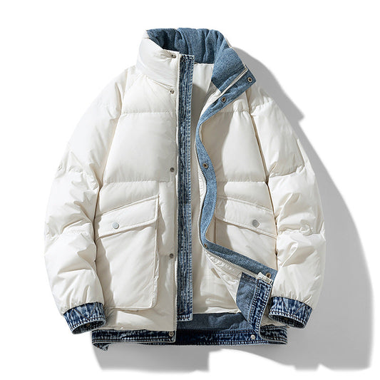 Nordhurst Denim Down Feather Jacket