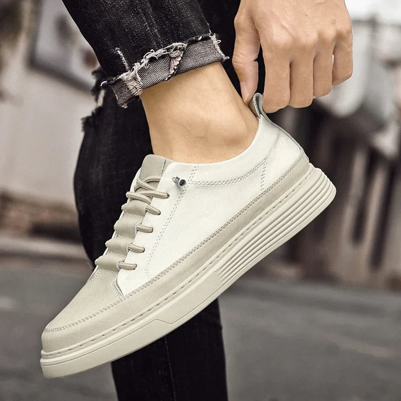 Giancarlo Italian Leather Sneakers