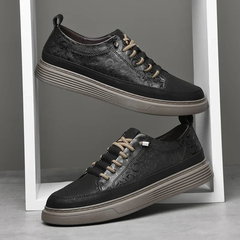 Giancarlo Italian Leather Sneakers