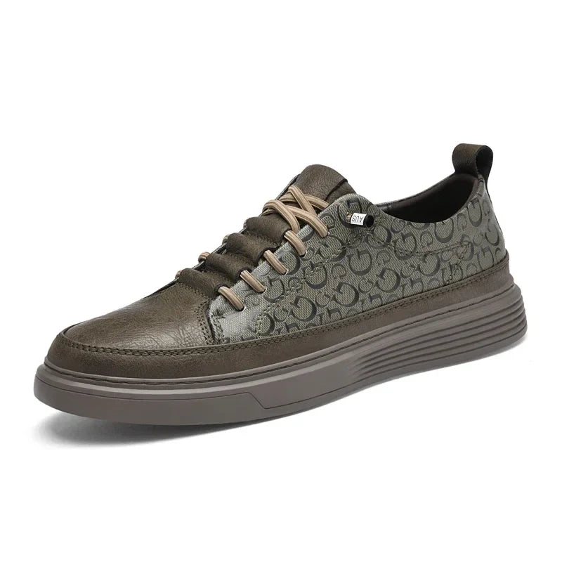 Giancarlo Italian Leather Sneakers