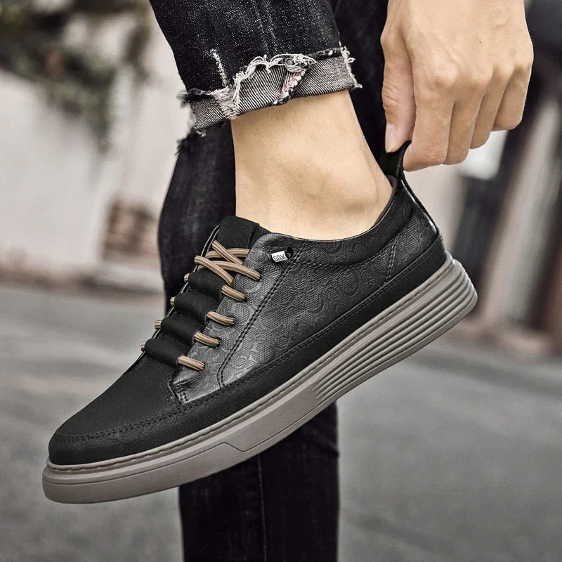 Giancarlo Italian Leather Sneakers