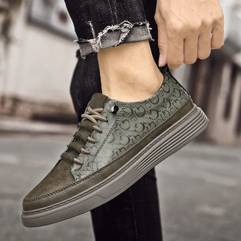 Giancarlo Italian Leather Sneakers