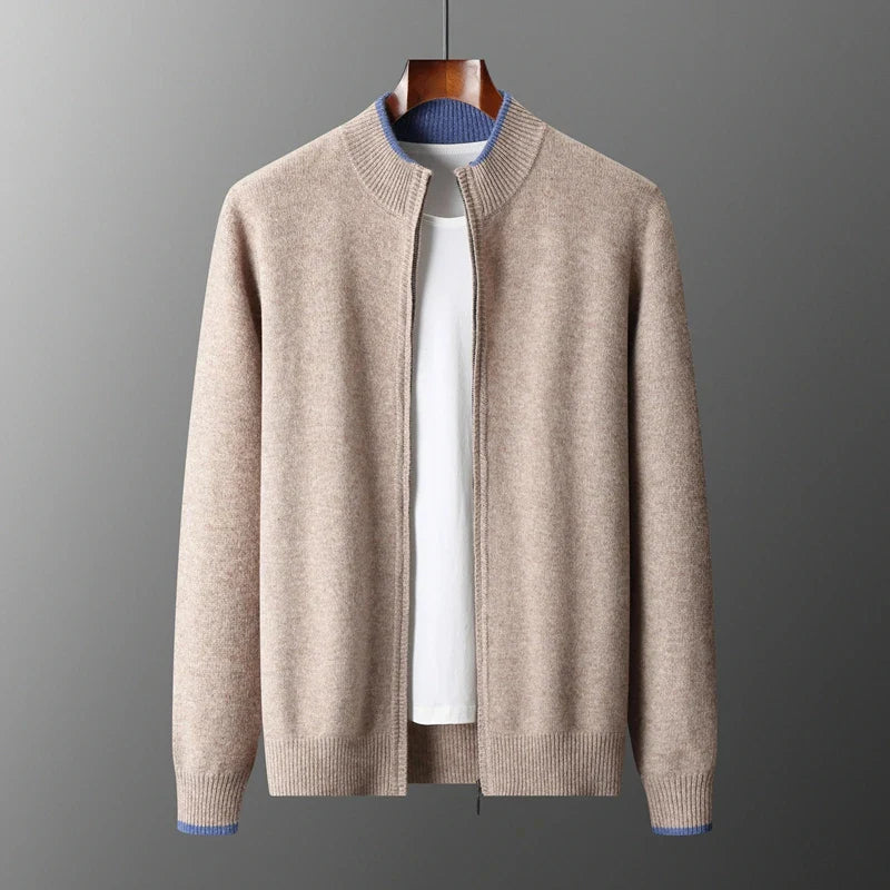 Luca Cashmere Zip Jacket