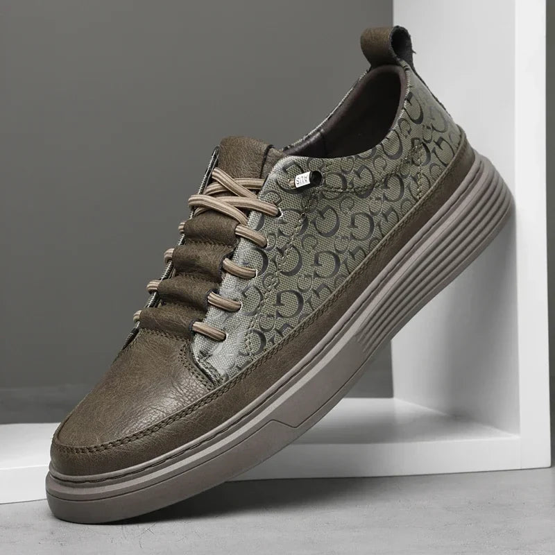 Giancarlo Italian Leather Sneakers