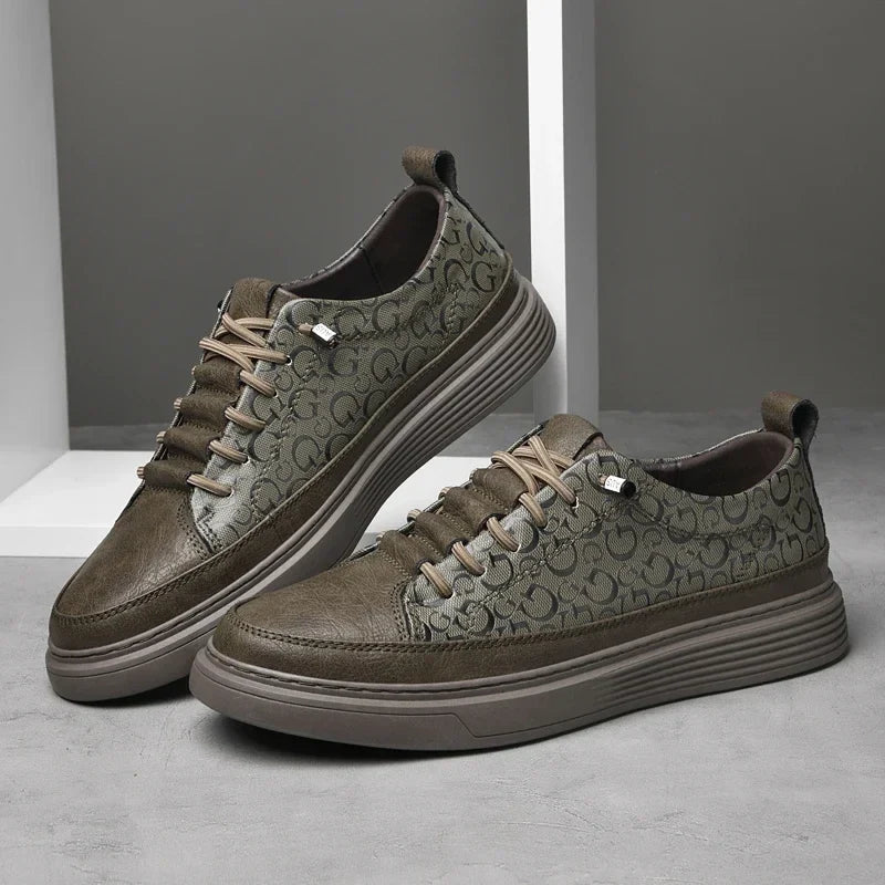 Giancarlo Italian Leather Sneakers