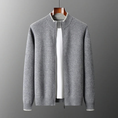 Luca Cashmere Zip Jacket