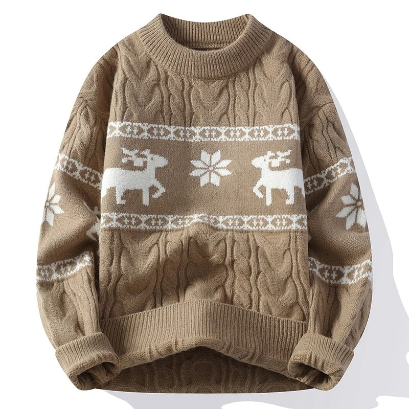 Frosty Reindeer Christmas Sweater