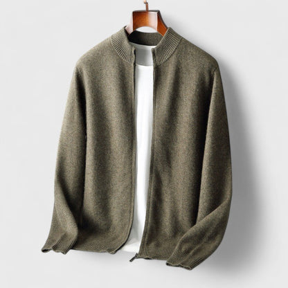 Premium-Line Wool Cardigan