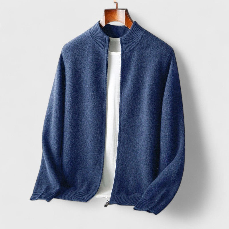 Premium-Line Wool Cardigan