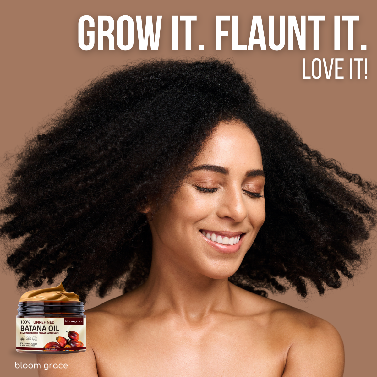 Bloom Grace® Batana Natural Hair Growth Oil