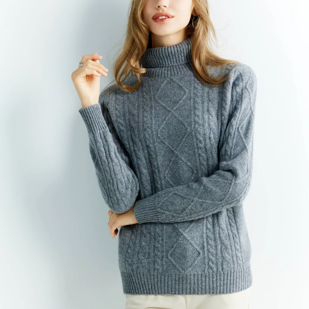 Zoe Knitted Cashmere Sweater