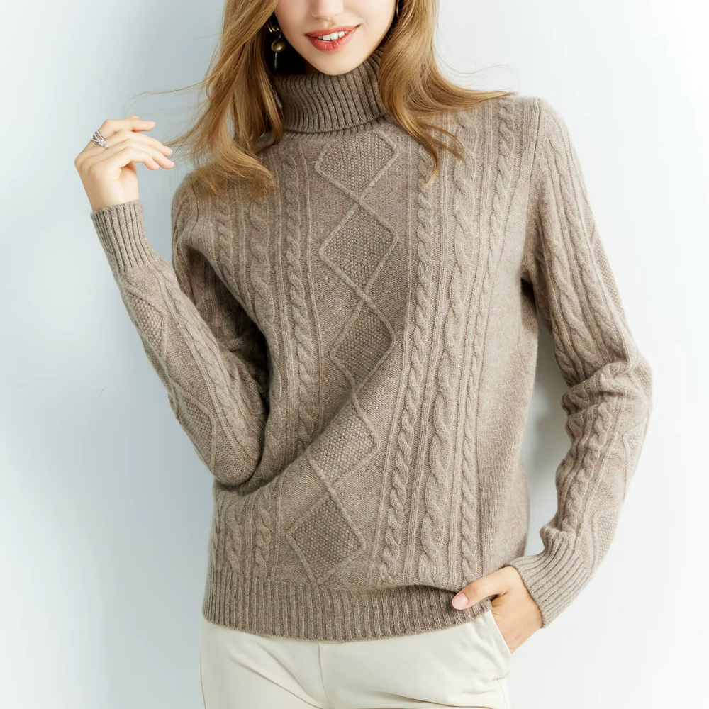 Zoe Knitted Cashmere Sweater